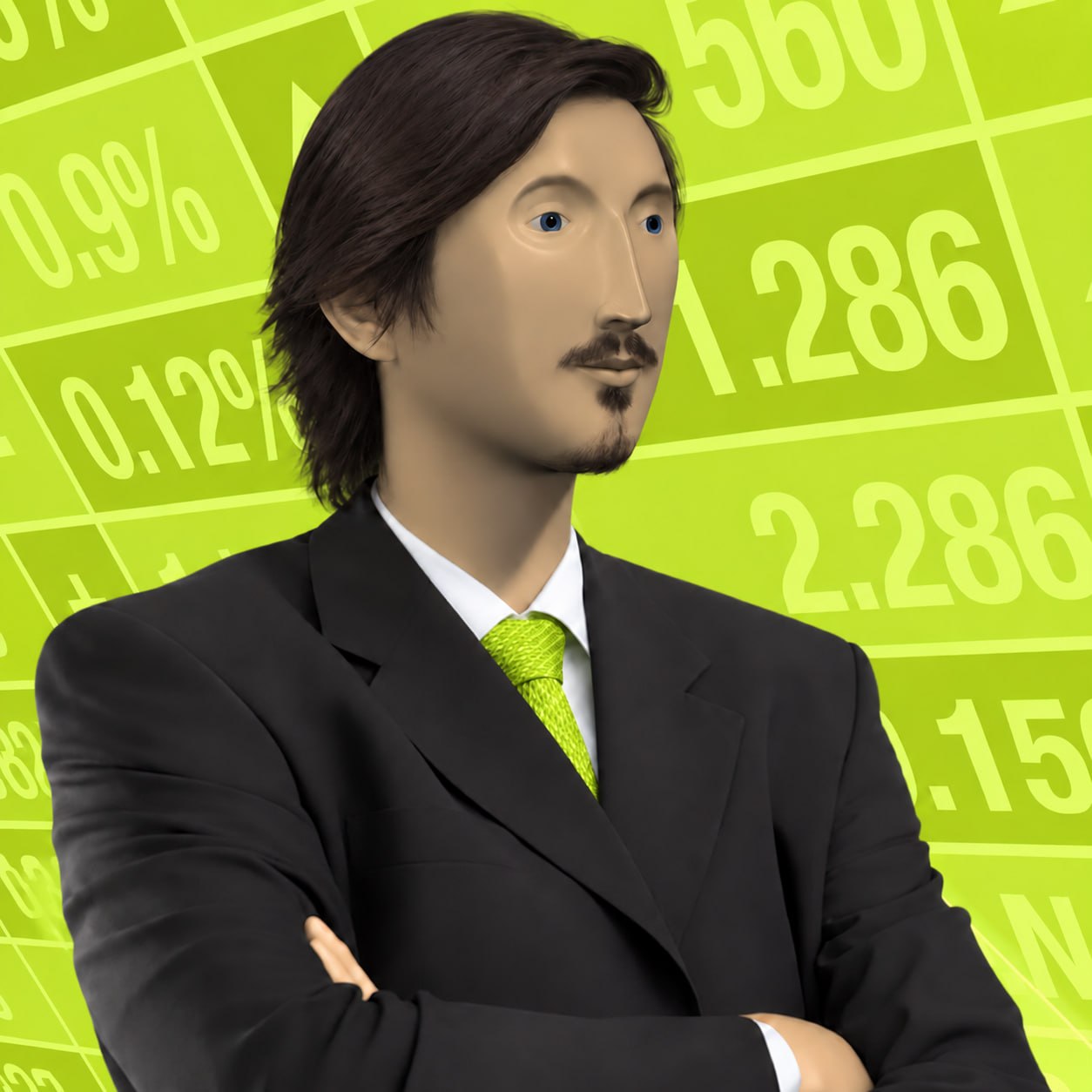 Vlad Stonks mascot